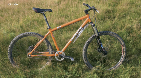 Orange P7 Belt Drive Prototype