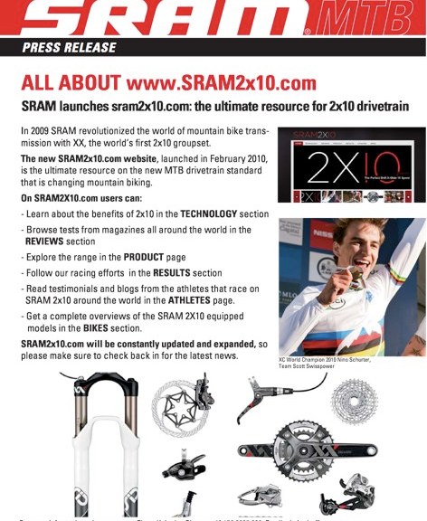 SRAM2x10.com
