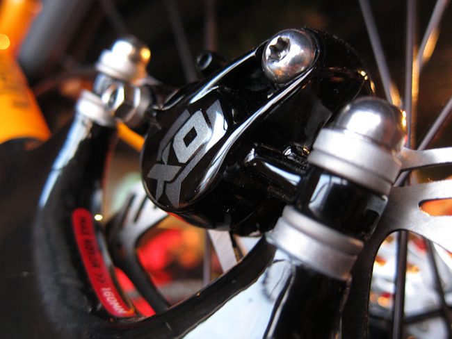 Sea Otter: Avid Code brakes and new Rockshox shocks