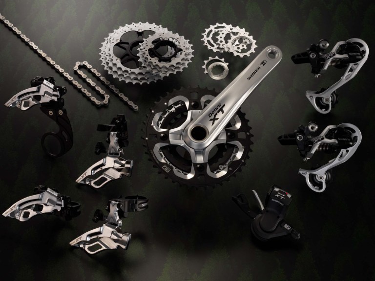 Shimano “Dyna-Sys” XT and SLX 10 speed