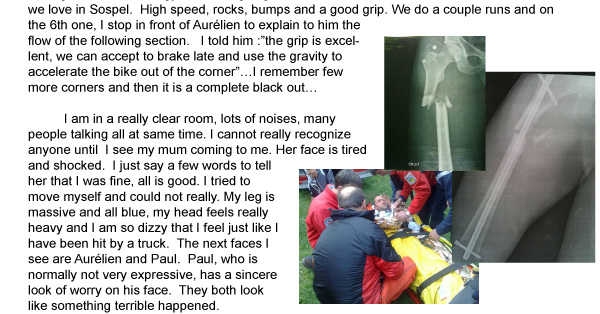 Fabien Barel On Road To Recovery