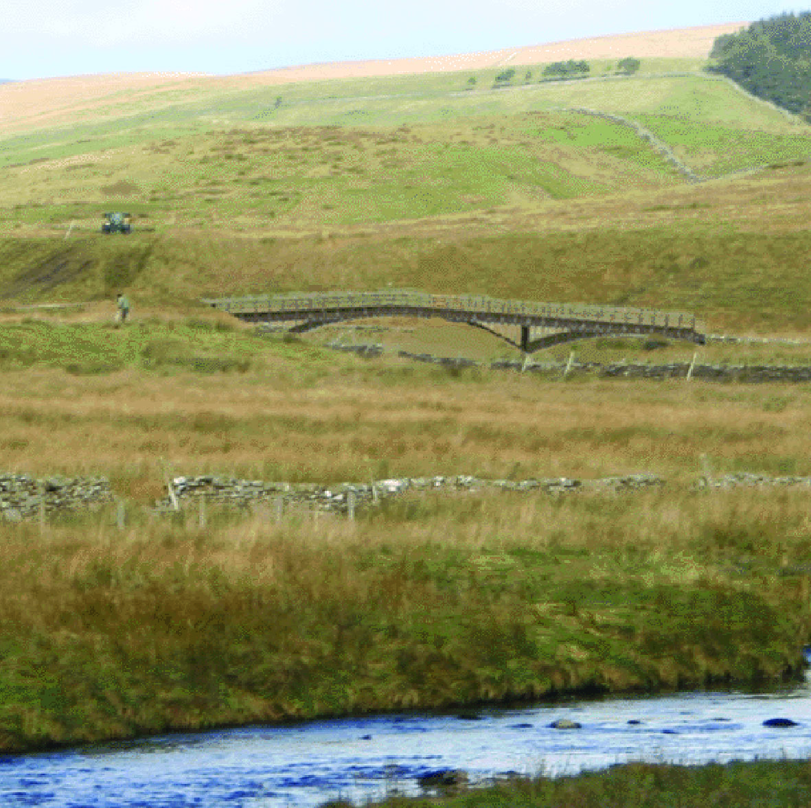 New Bridge Over The River Ribble