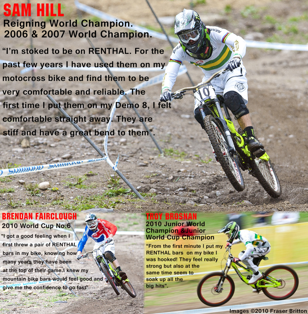 Renthal And Monster Energy Specialized Racing Join Forces.