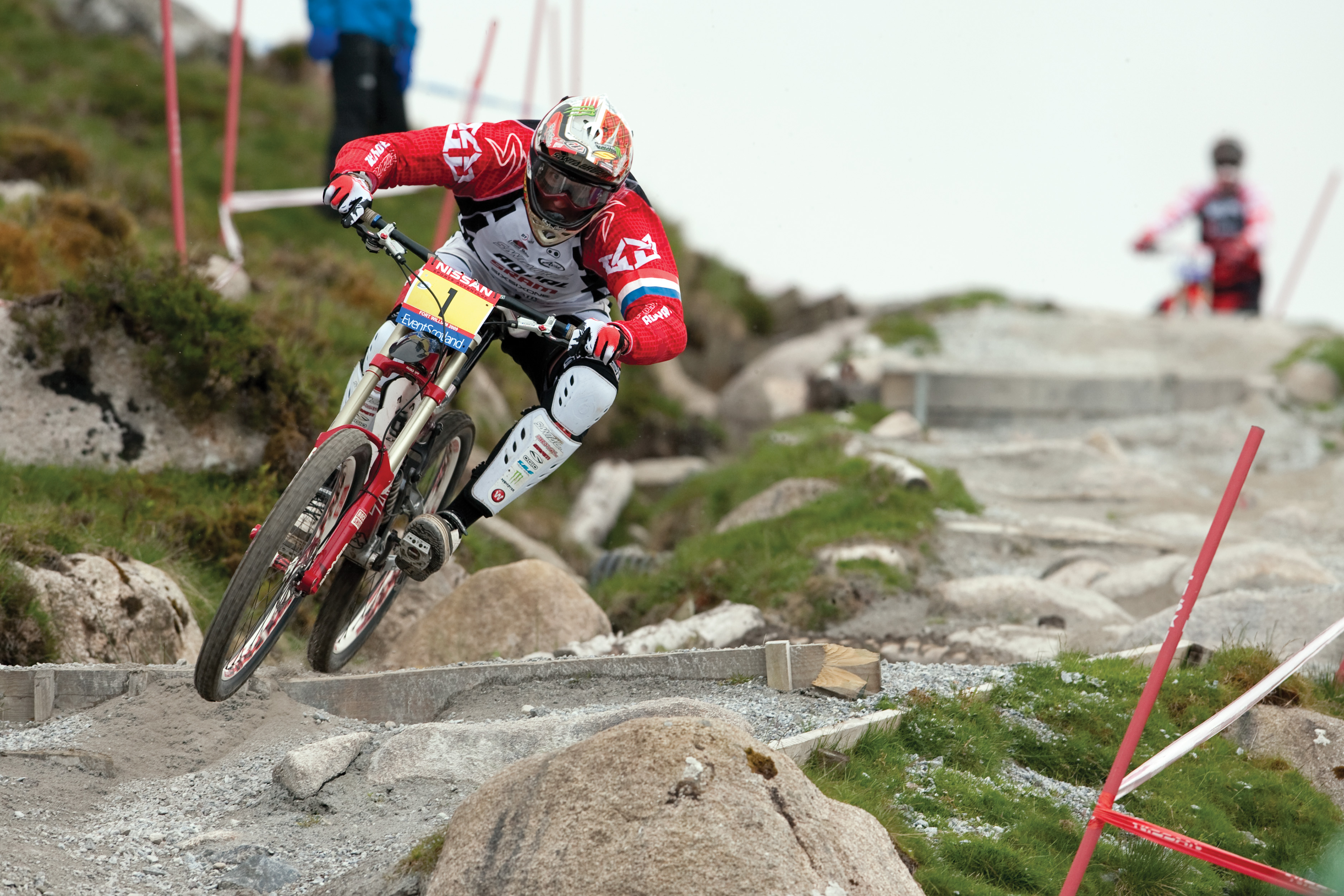 Steve Peat at Fort William...