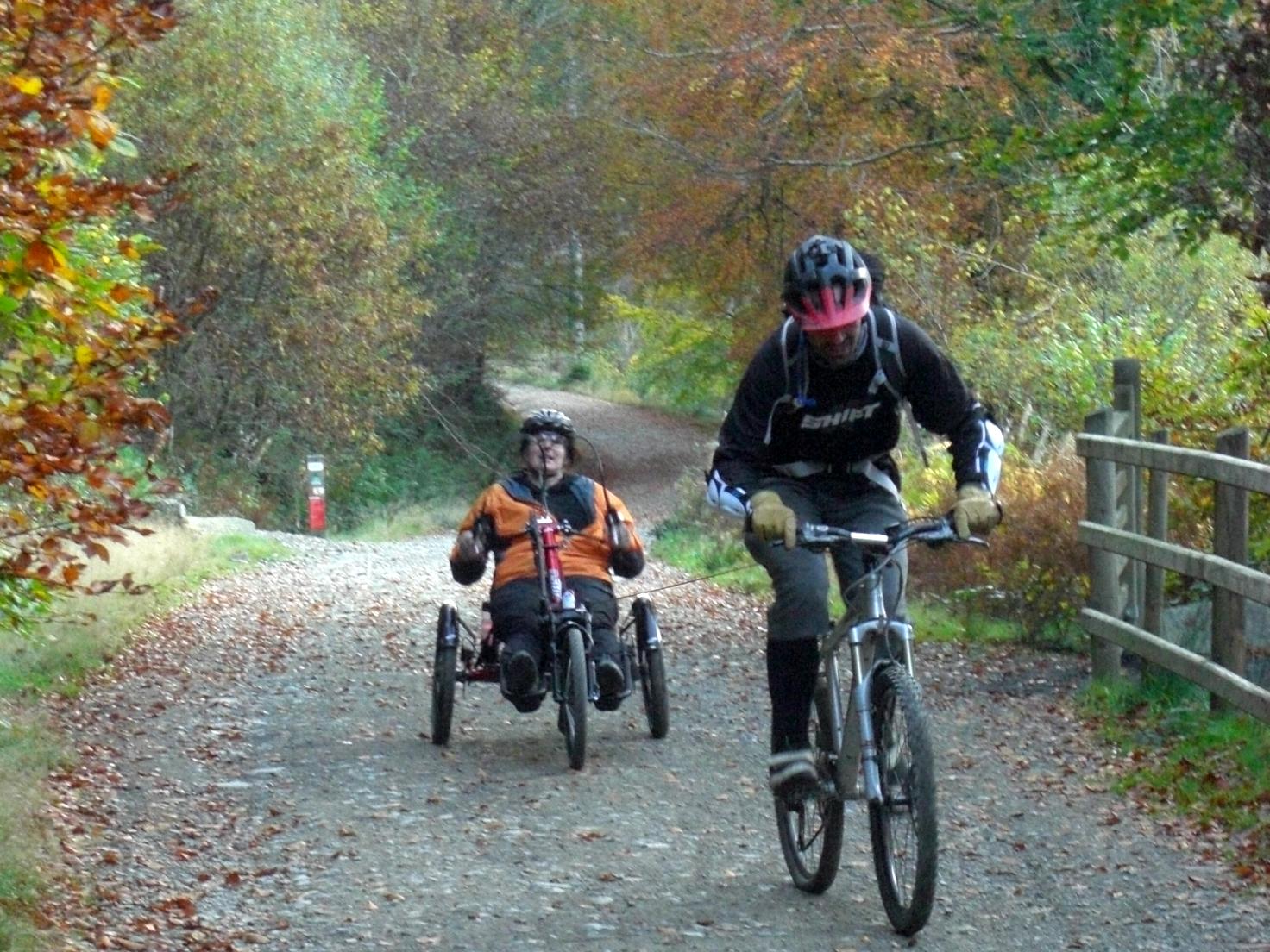Coed Y Brenin leads way with Adaptive MTBing course