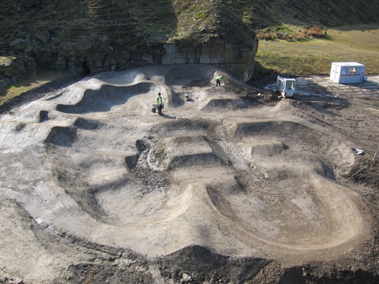 January Dirt School at Lee Quarry