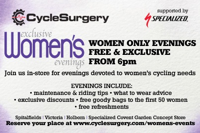 Cycle Surgery – Women’s Nights.