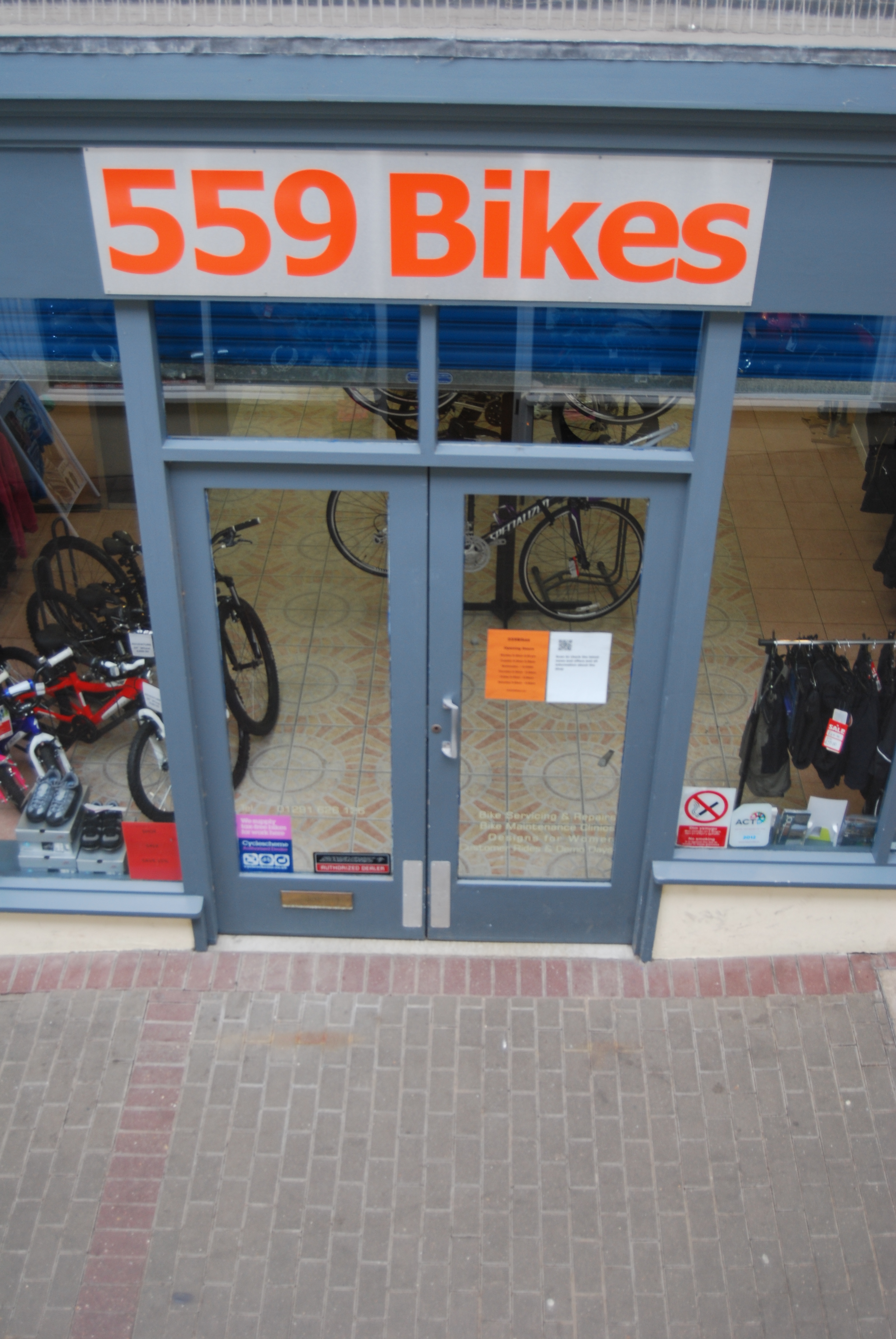 559Bikes Outside