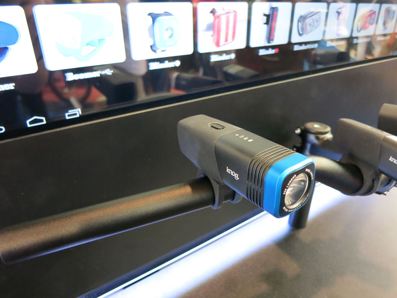 New Knog Blinder Arc 5.5 500 lumens of front light joy.