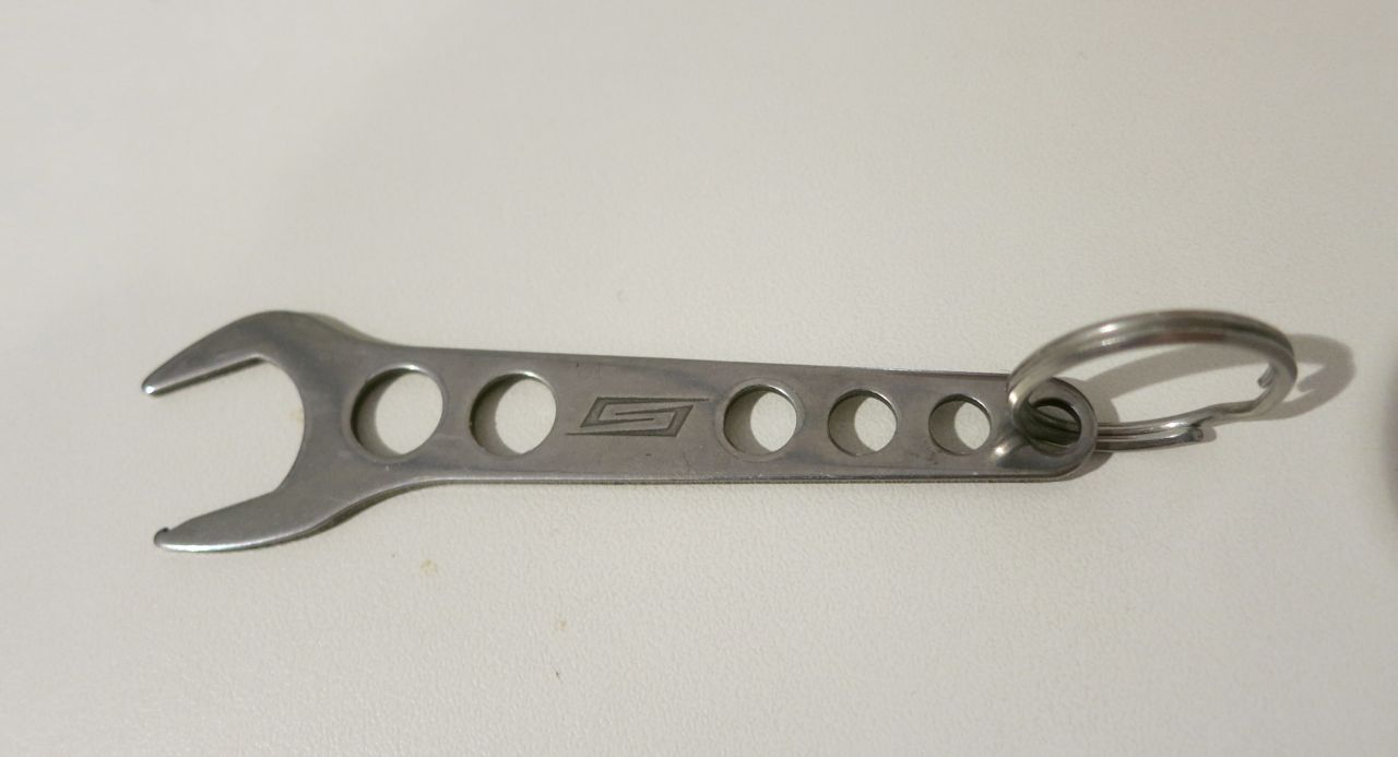 Speedplay have cool little pedal spanner keyrings
