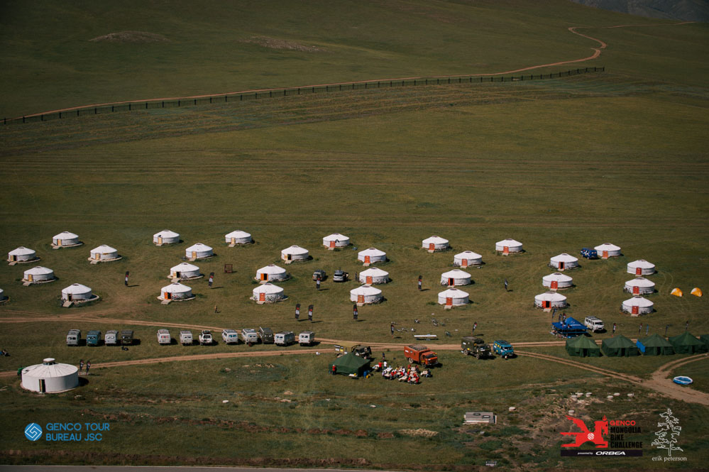 Yurt village