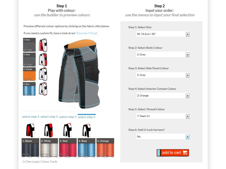 Eleven vélo lets riders design their own kit