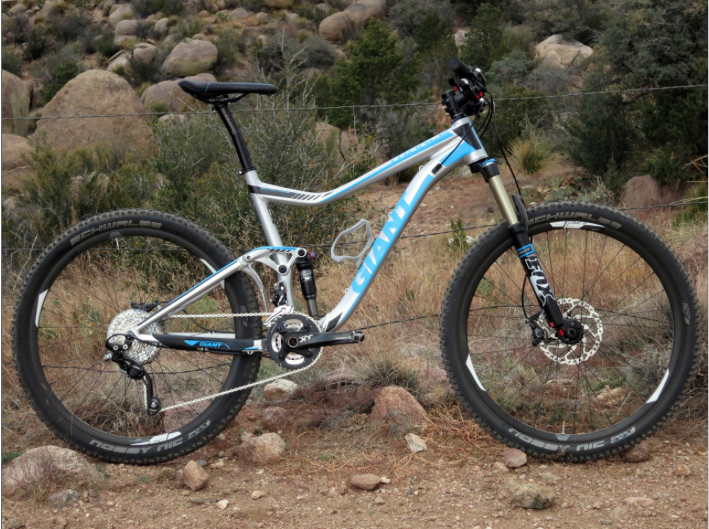 First ride on Giant’s ’14 Trance 27.5 1 trail bike