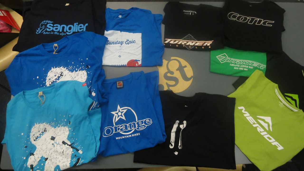 Tees galore