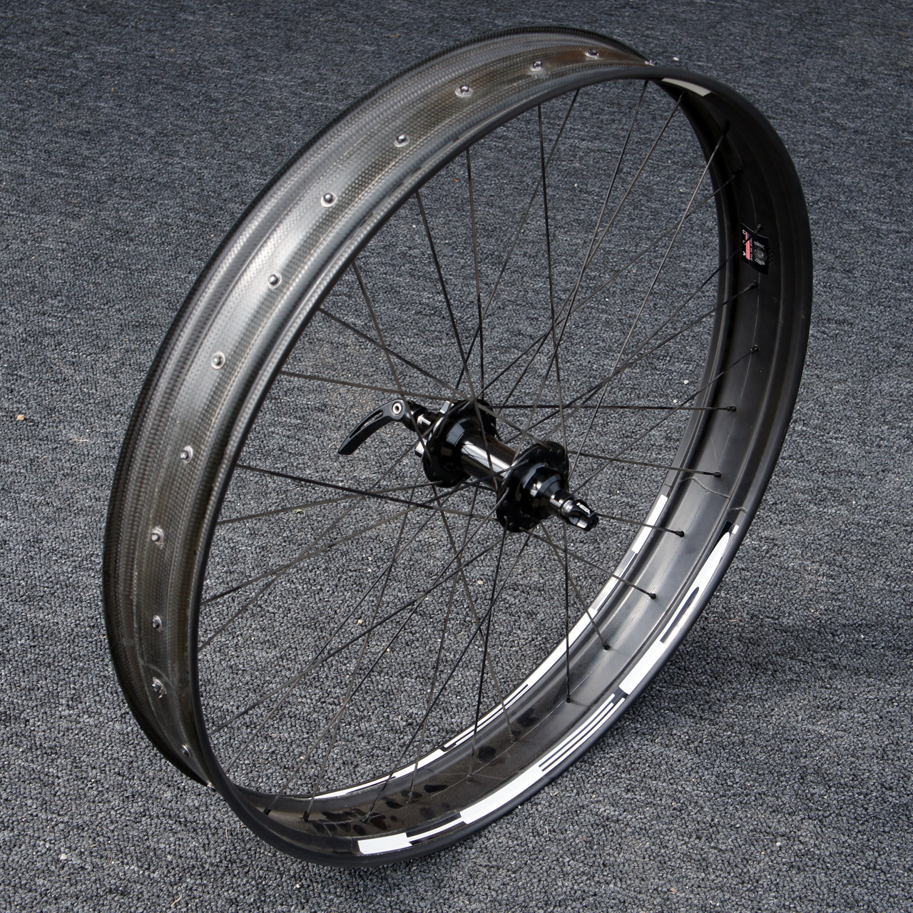 A lot of rim... that doesn't weigh a lot.
