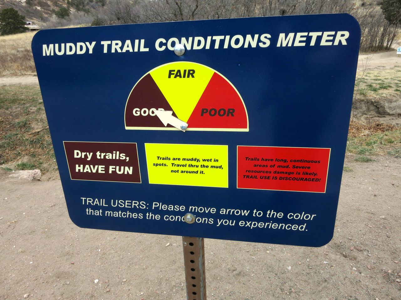 Keep the trails sweet