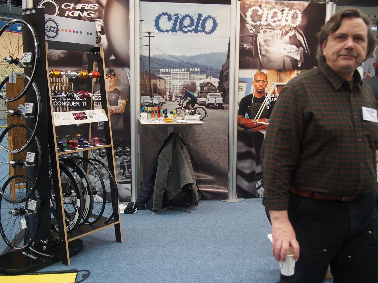 Chris King photobombed by Chris, erm, King