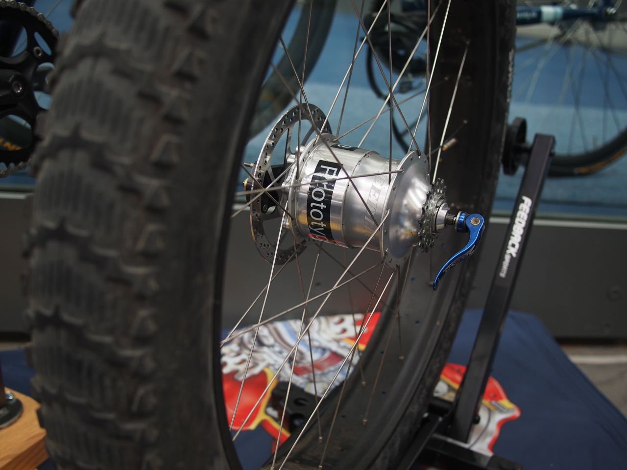 Prototype fatbike hub