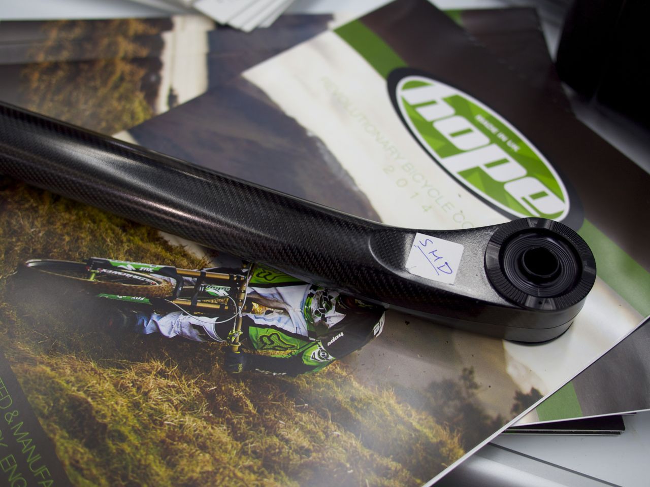 Carbon seat post almost ready for production