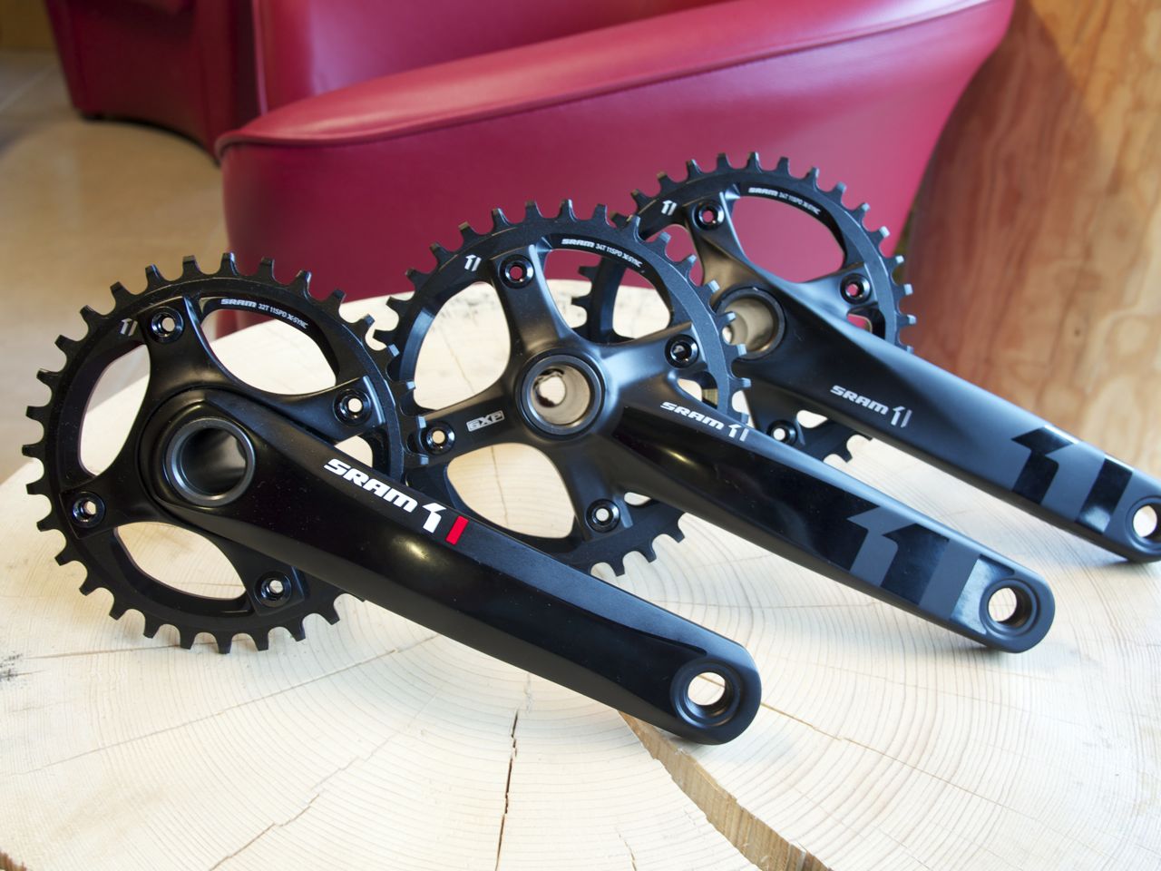 Three crank options
