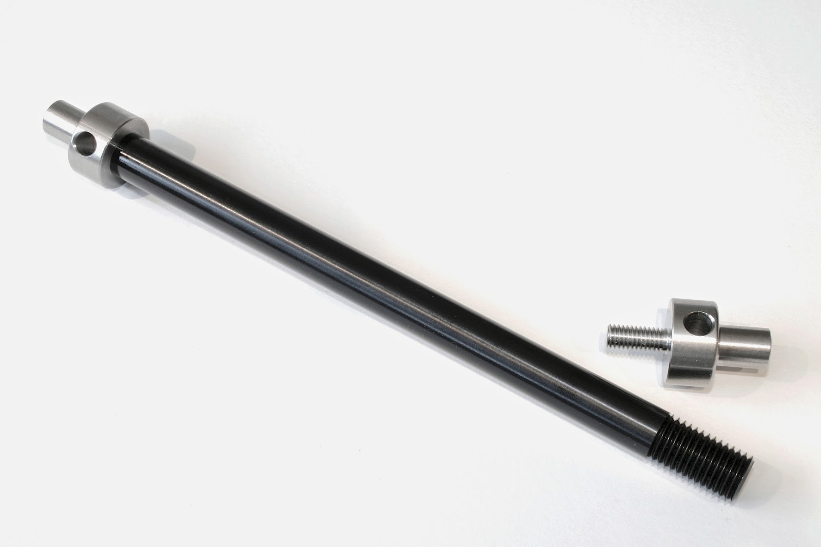 BOBbin-friendly screw-thru axle