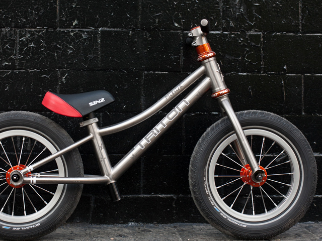 Another -yes, another- titanium balance bike