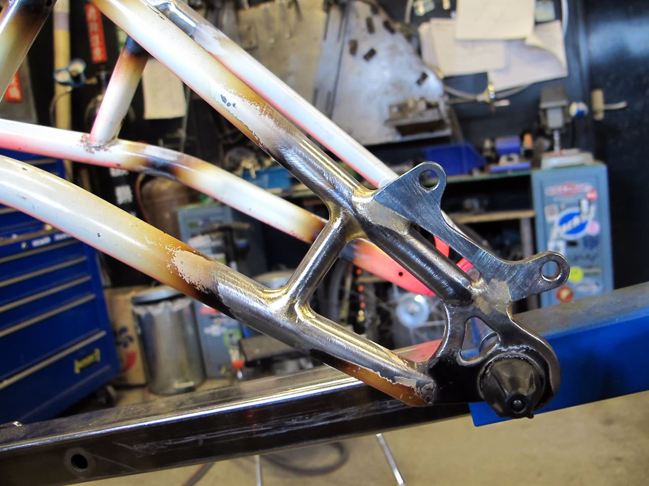 Classic frame- without the 'classic' brakes