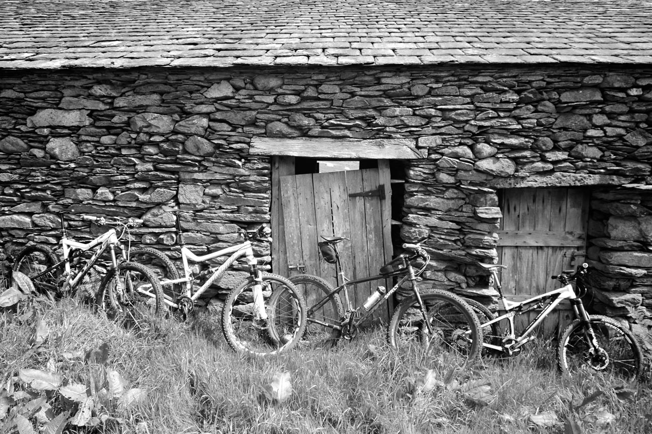 Primitive machines.