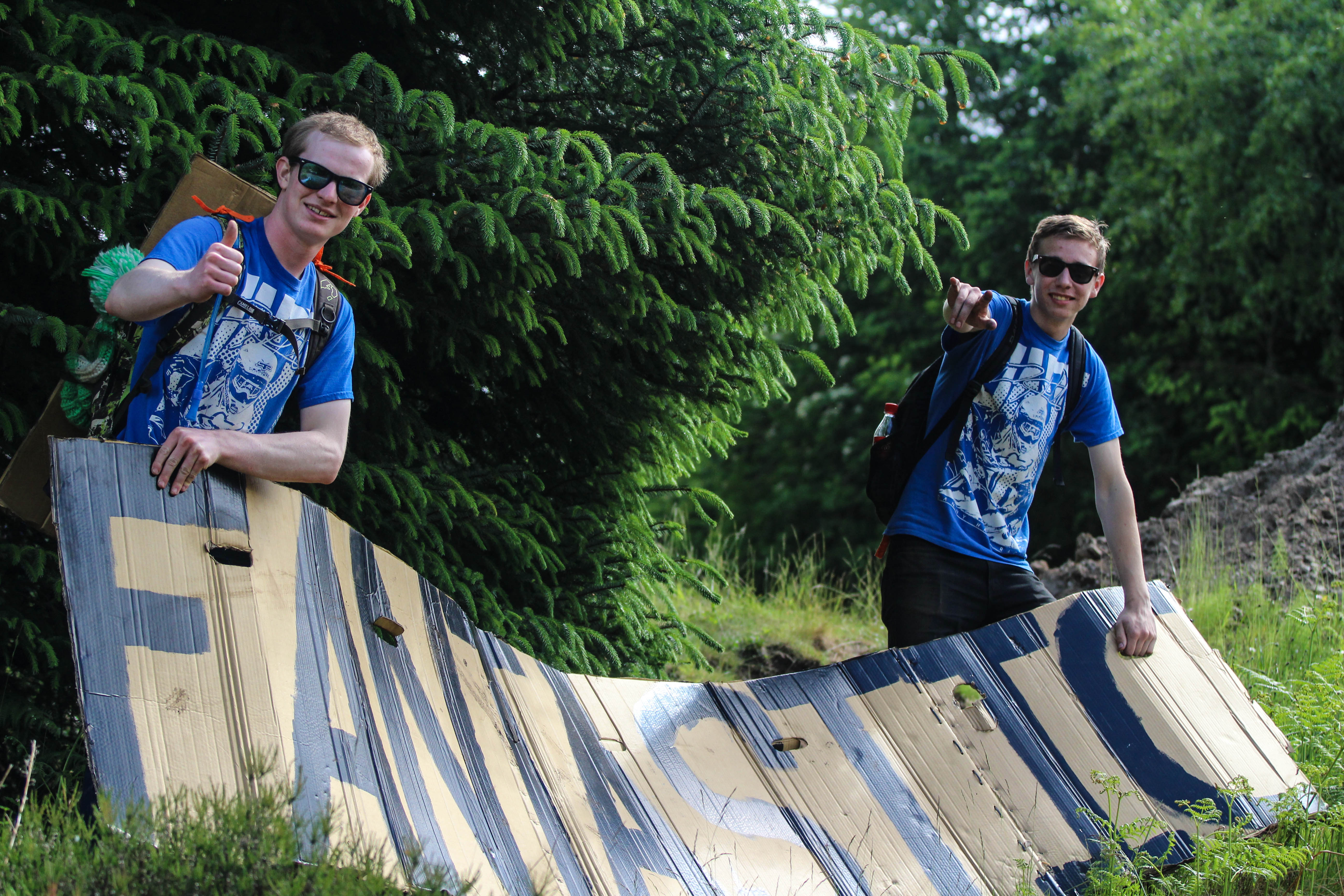 Many things were indeed fantastic. The weather, the company, the riders.... What was not fantastic was midge-mageddon.