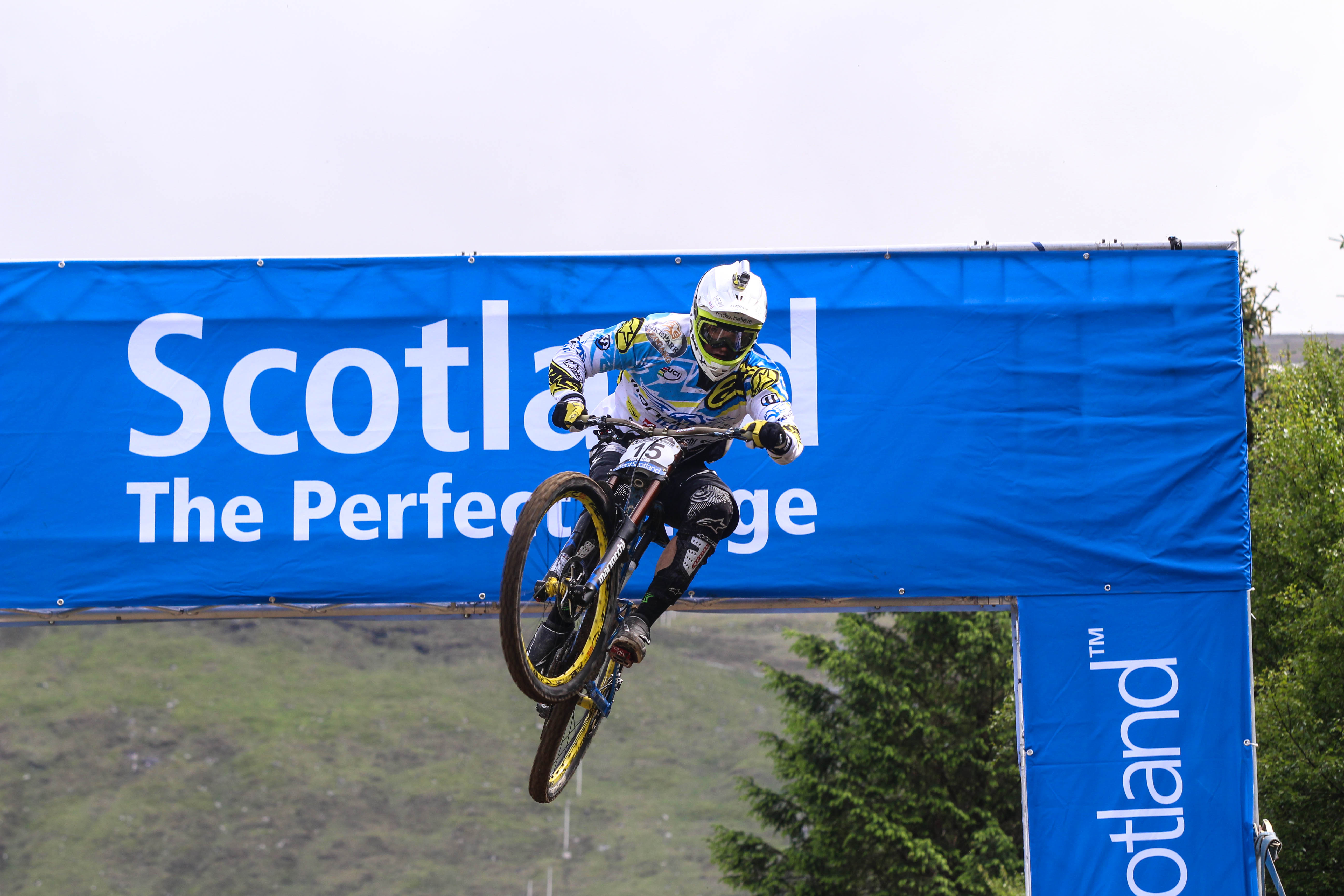 The final drop-in to the arena is a last chance for riders to throw some shapes for the crowds