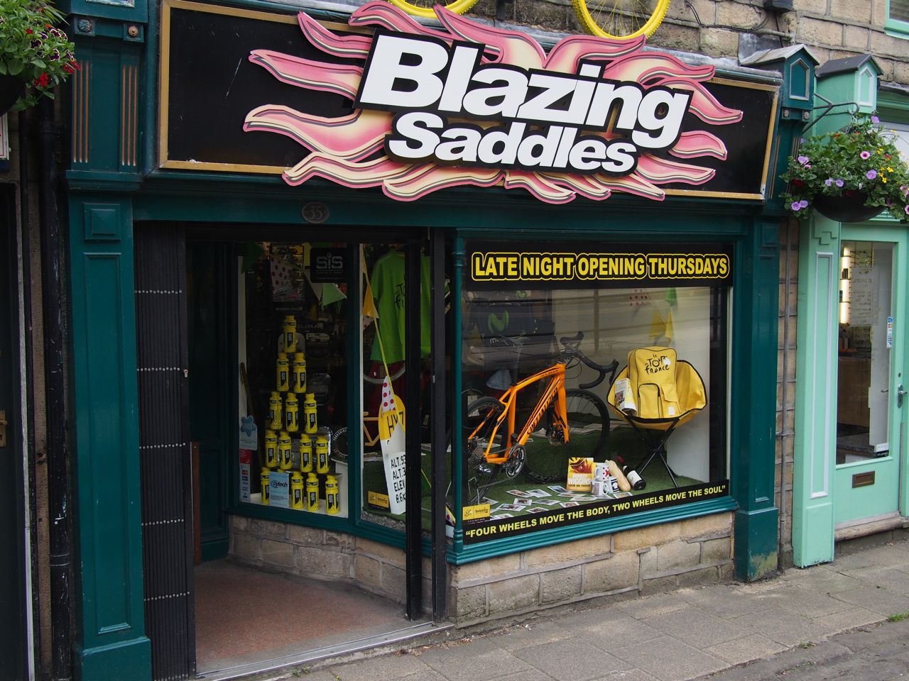 Local shops are full of valuable advice