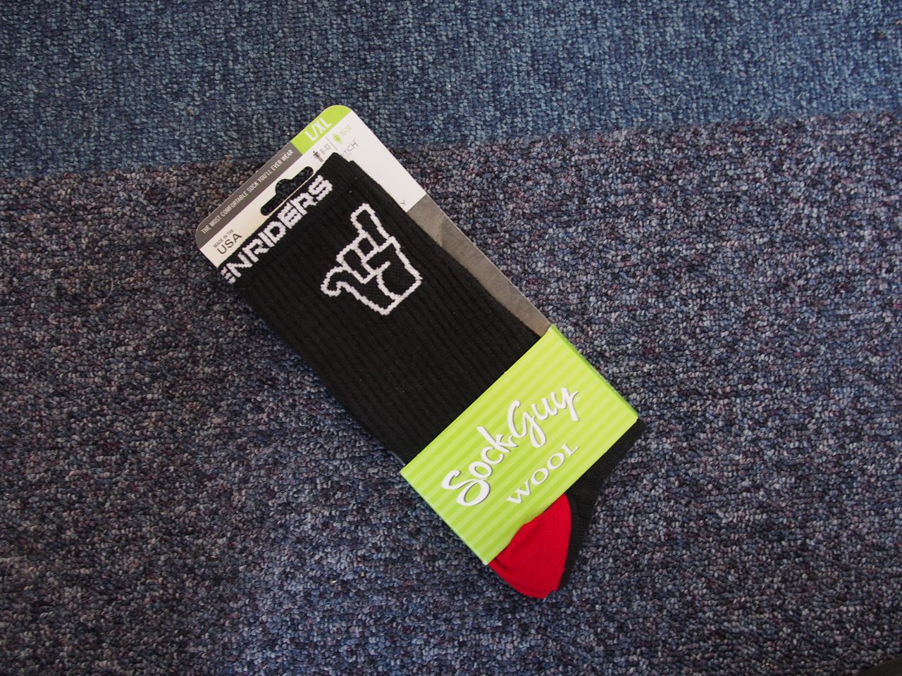 Wool socks are the good socks