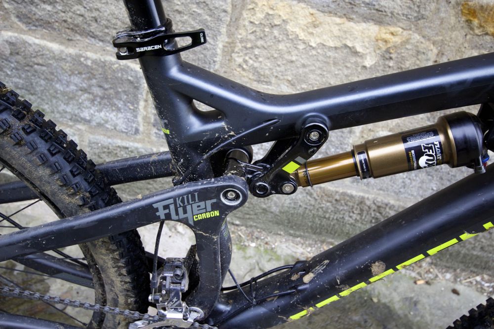Saracen Kili Flyer Carbon detail