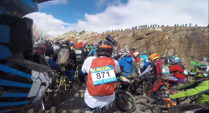 Pierre-Charles George Takes The Win At Megavalanche 2014