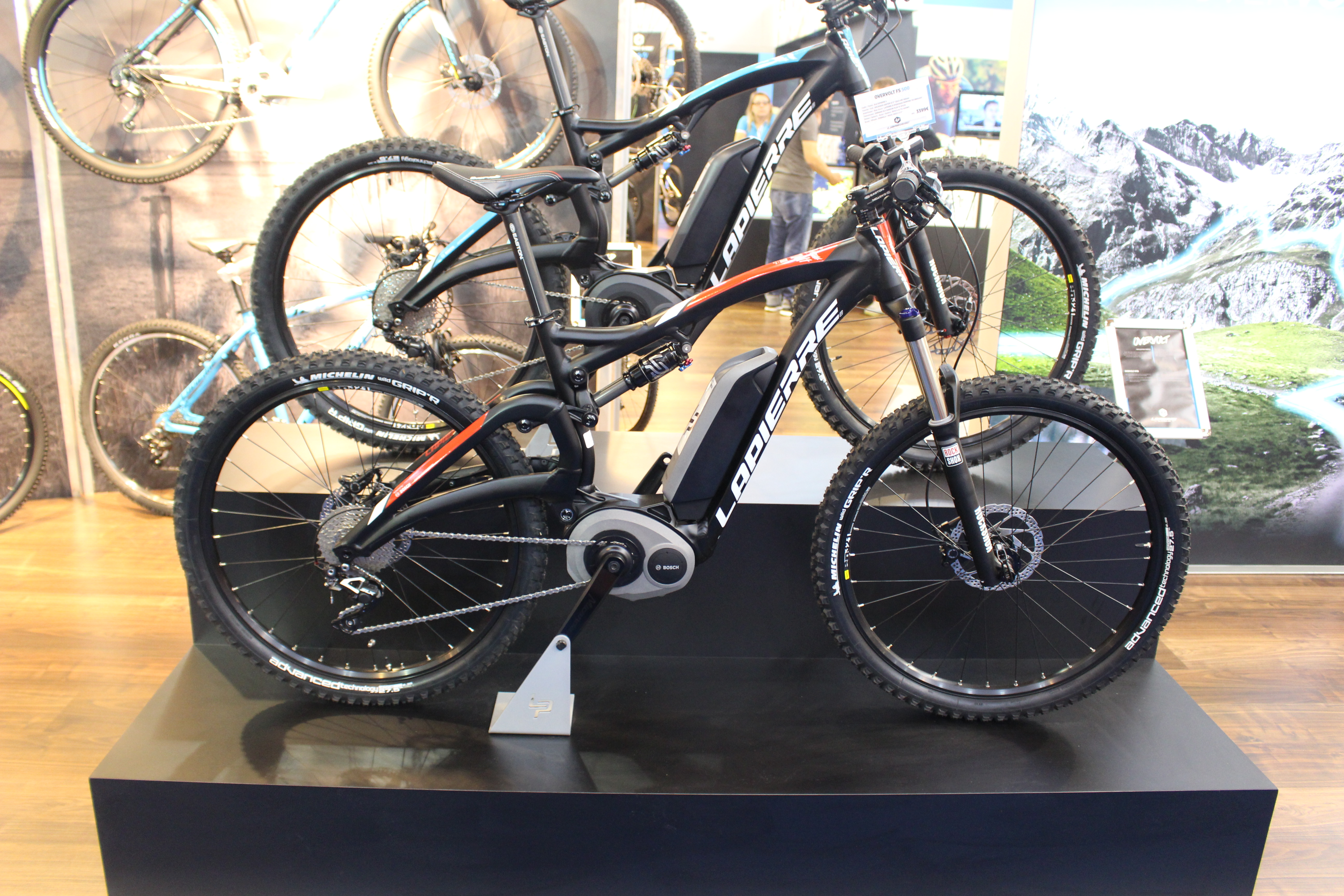Lapierre's full suspension E-bike