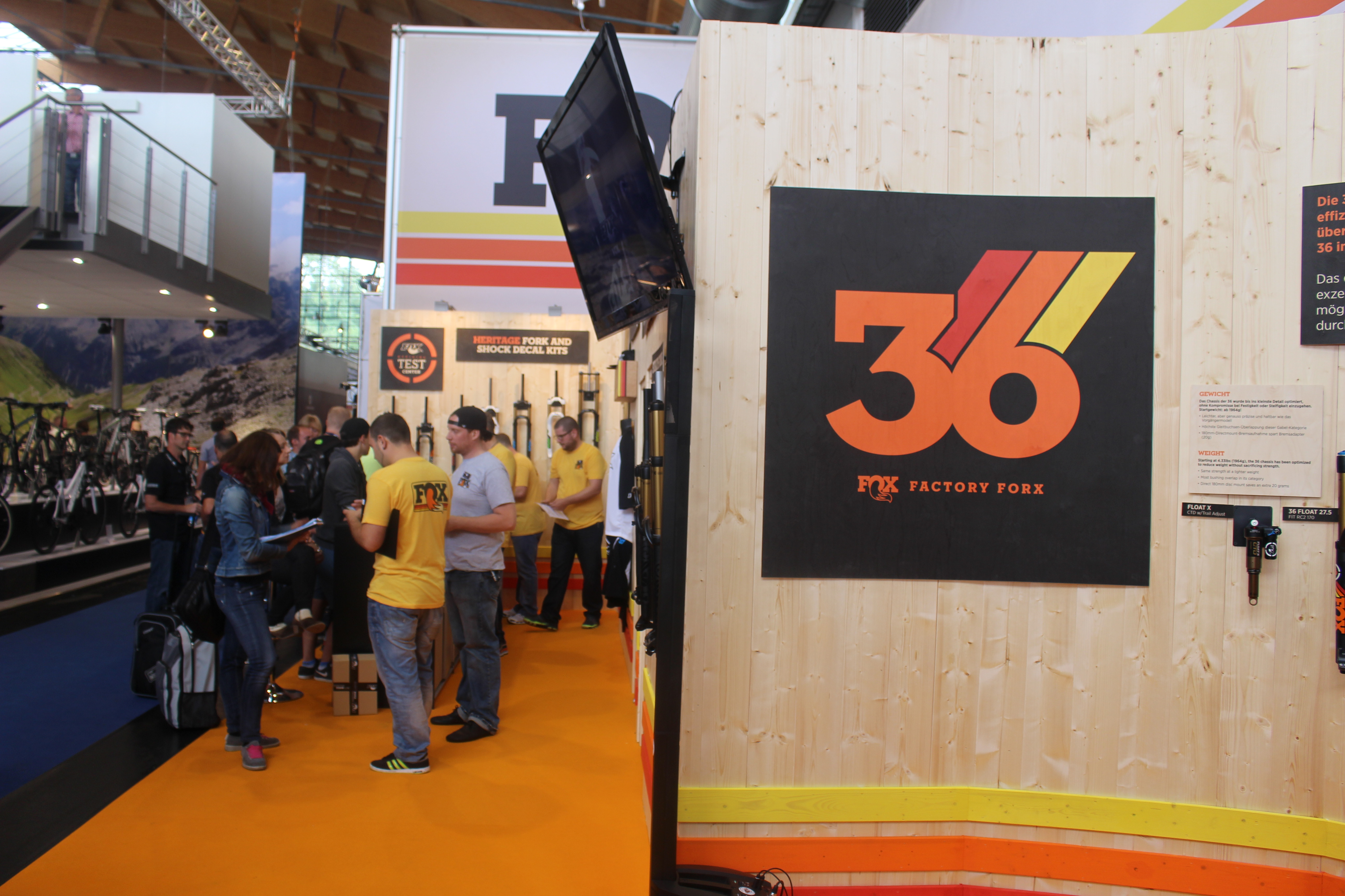 Eurobike 2014: Fox Suspension