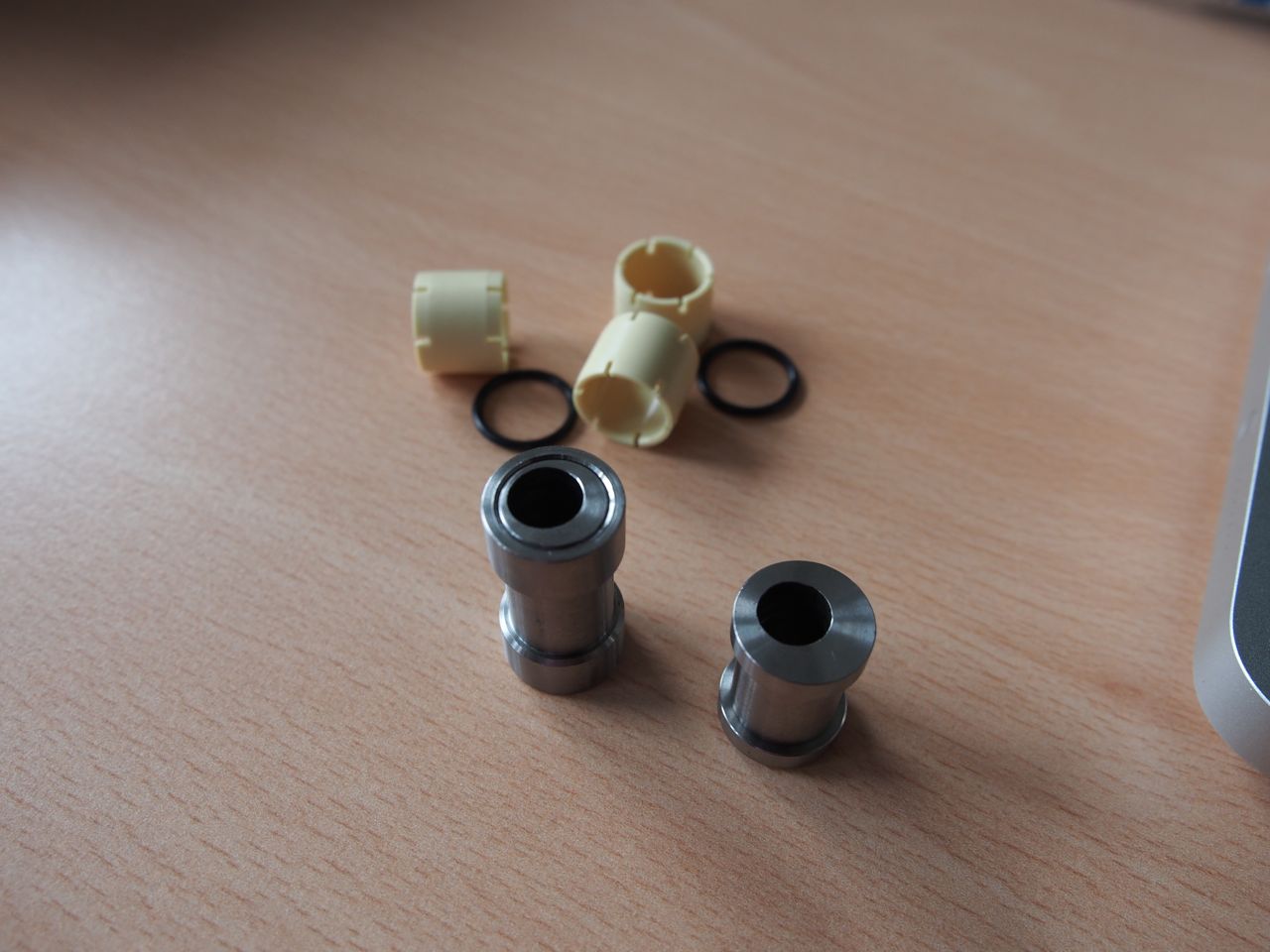 offset bushings rear shock
