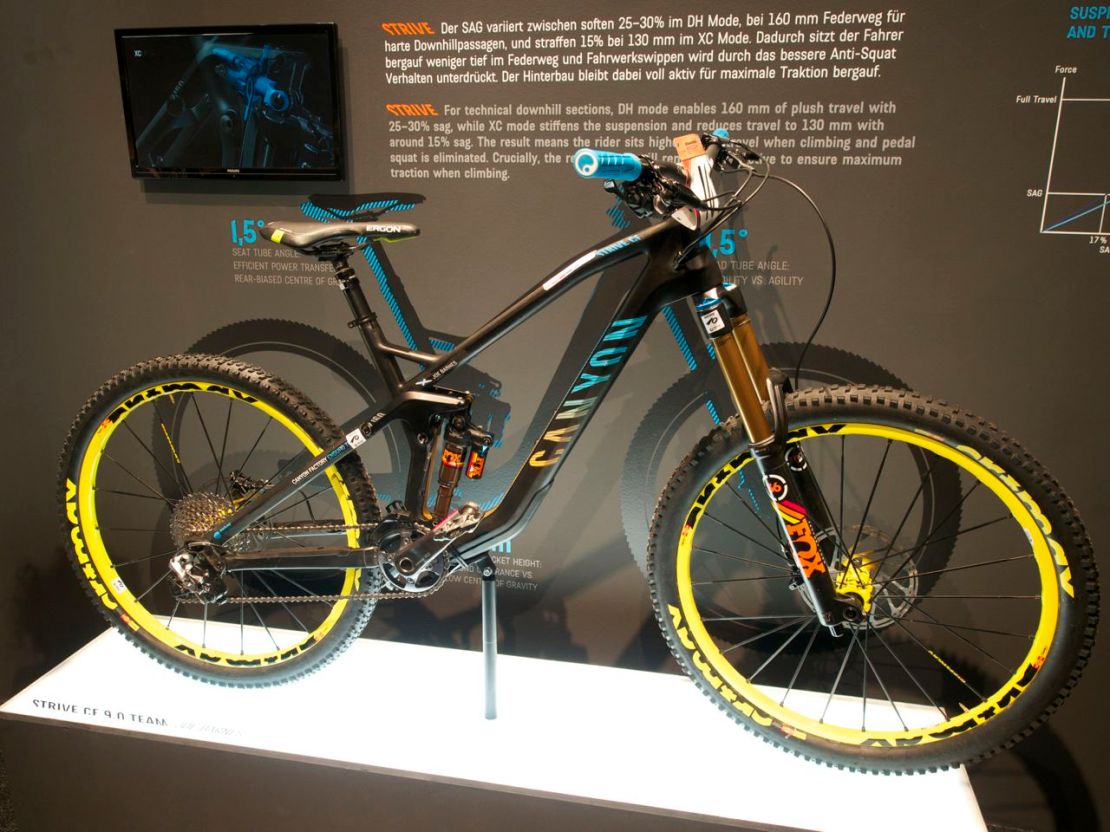 Eurobike 2014: Pro Bikes – Joe Barnes’ Canyon Strive CF