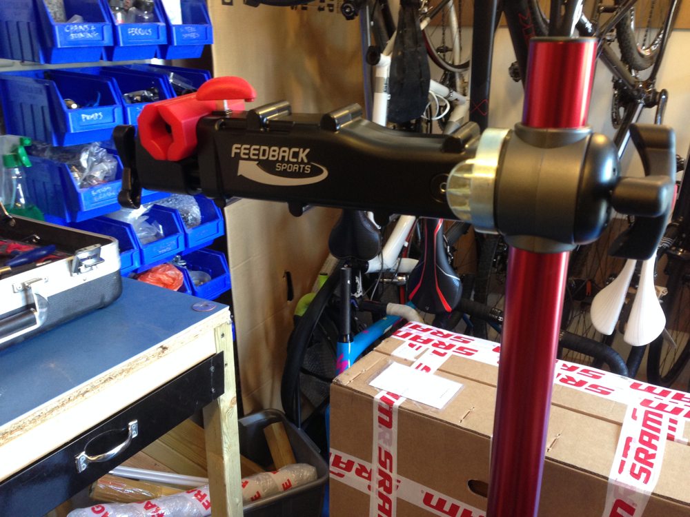 Received: Feedback Sports Pro Elite work stand