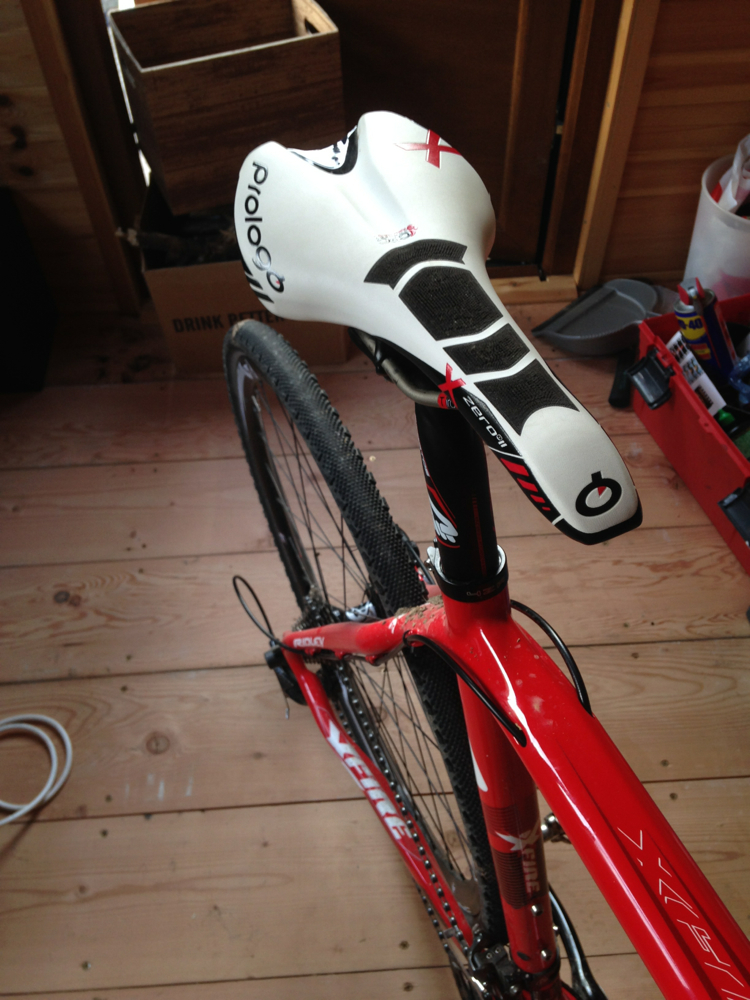 Received: Pro Logo Zero-2 CPC Tirox saddle