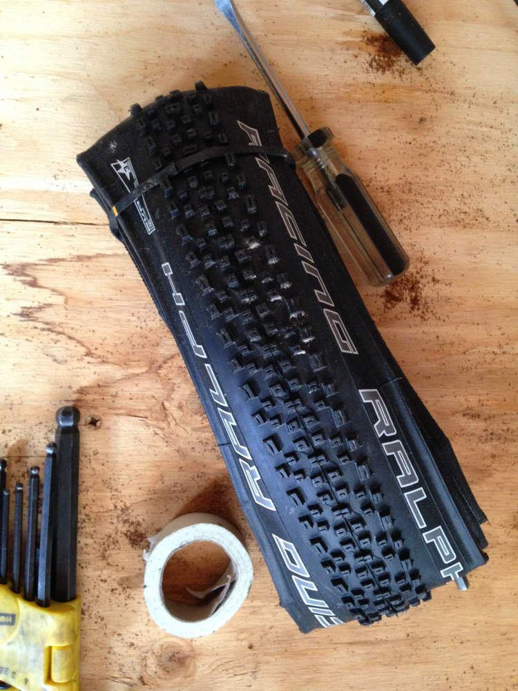 Received: Schwalbe Racing Ralph tyres