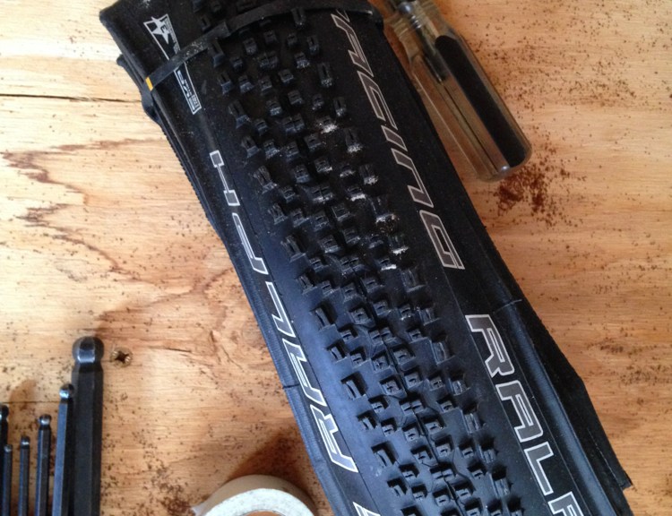Received: Schwalbe Racing Ralph tyres