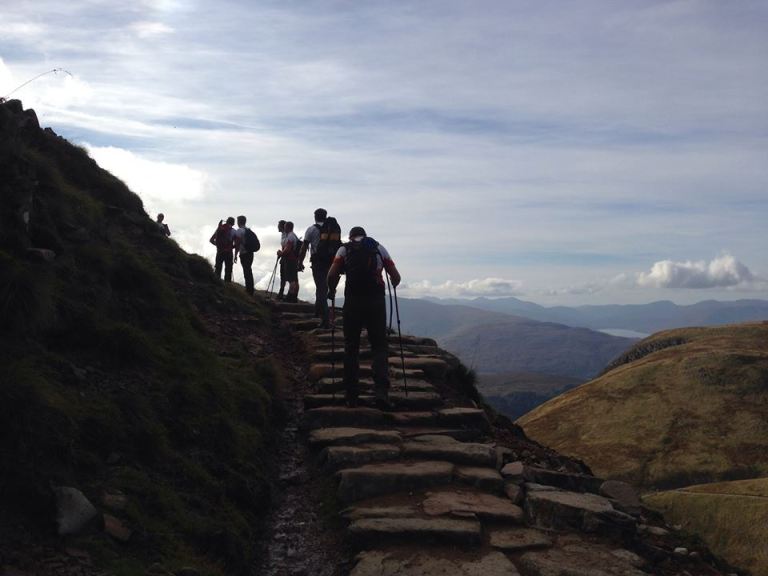 Finlay’s Fighters’ 3-peak bike and walk challenge