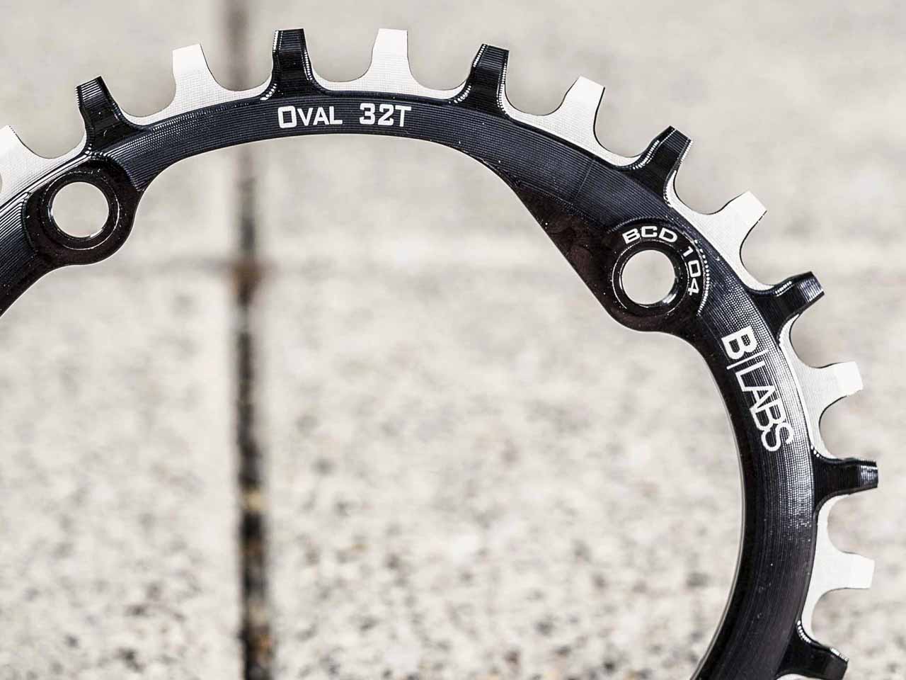 B|Labs’ OVAL narrow/wide offset chainring