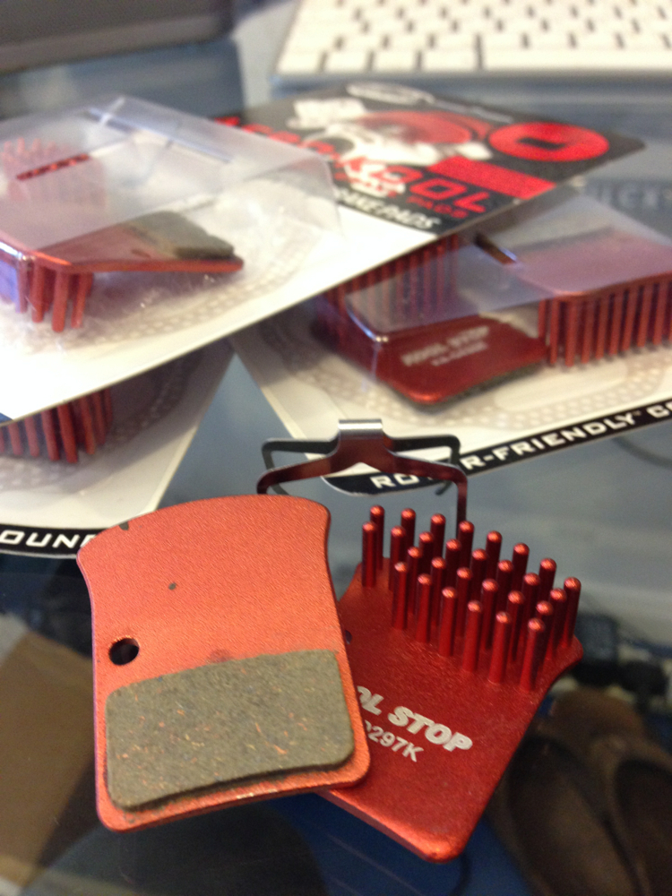 Received: Koolstop Aero Kool disc brake pads