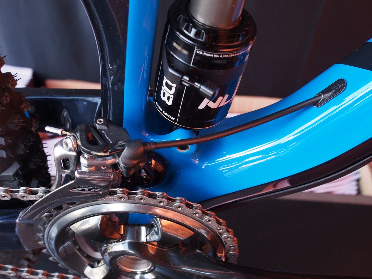 the front derailleur