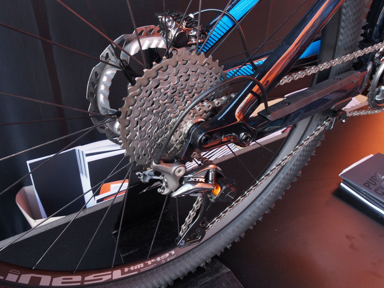 XTR 11 speed out back