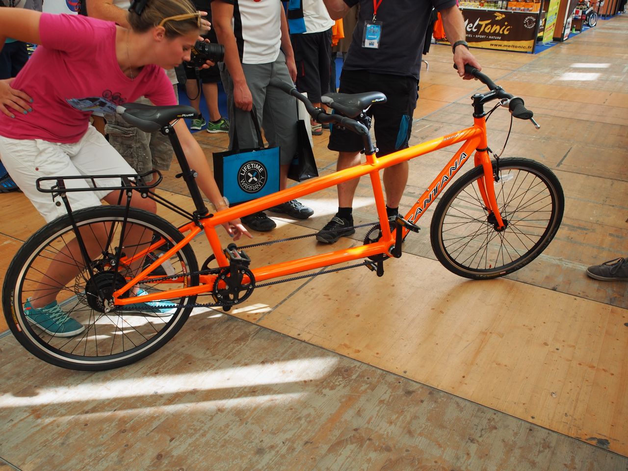 Belt drive Santana tandem