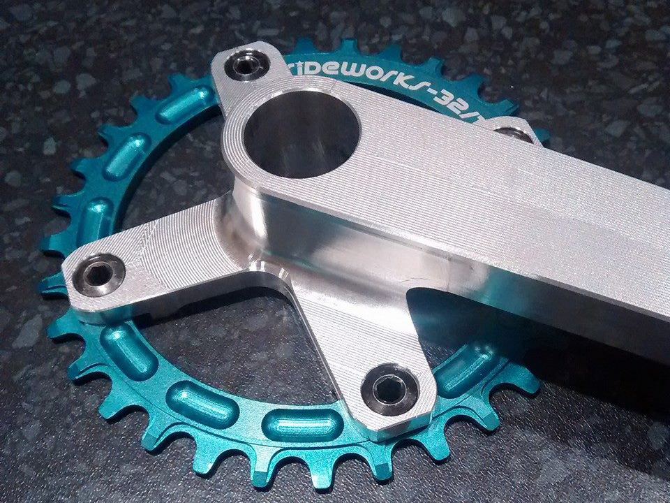 A lot of billet died to make that crankarm