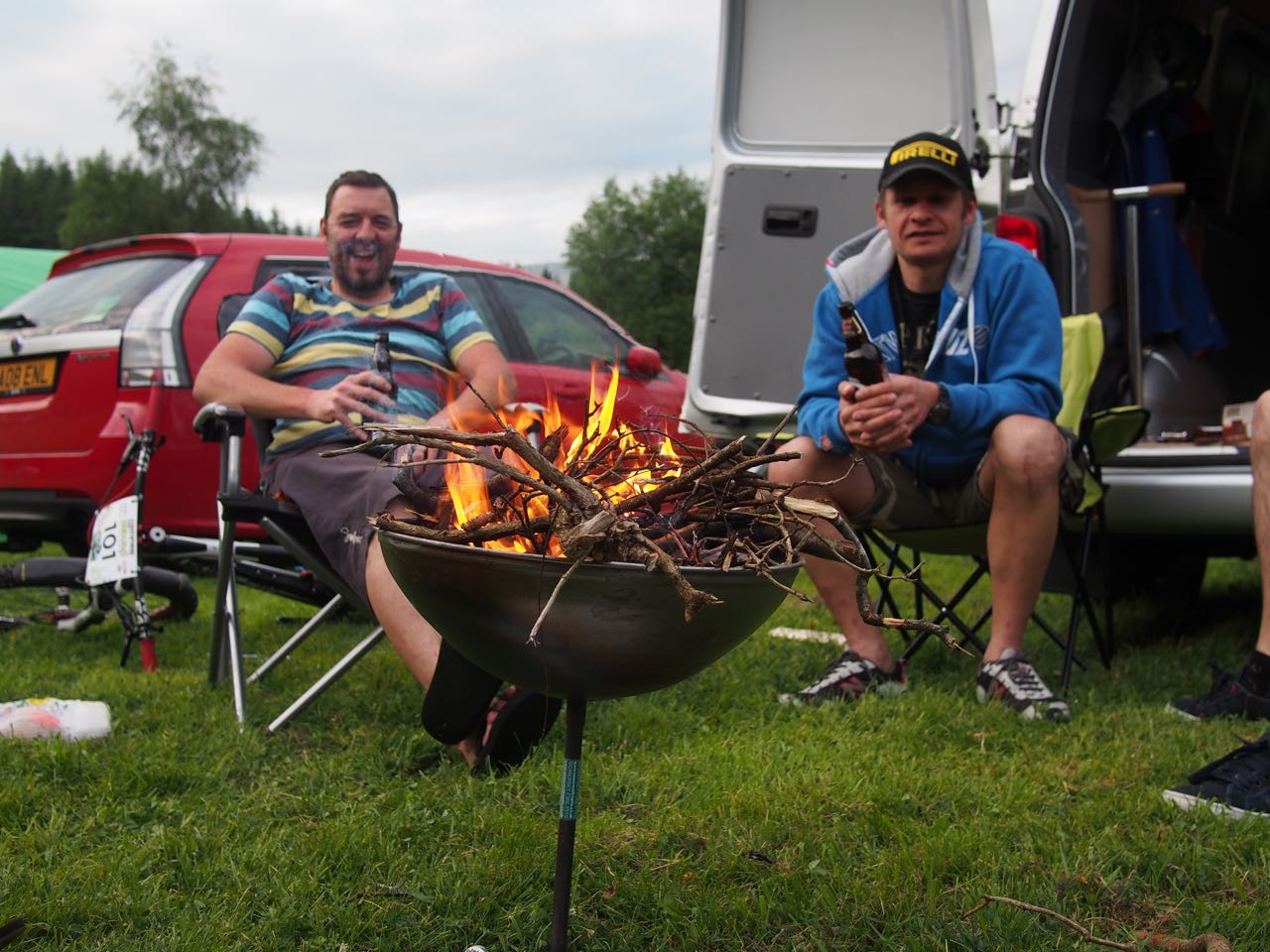 Fire = Happy Campers.